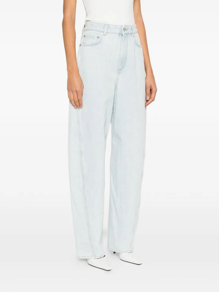 Givenchy Wide leg - Blu | 75e9638494bcb2213e4202a960ab1a3c54977271