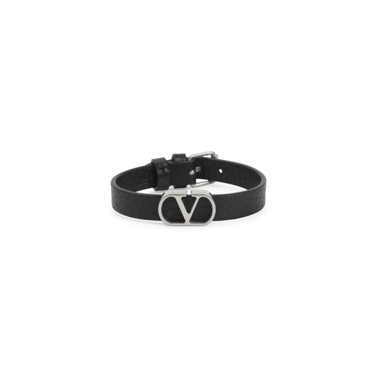 Black Leather Bracelet