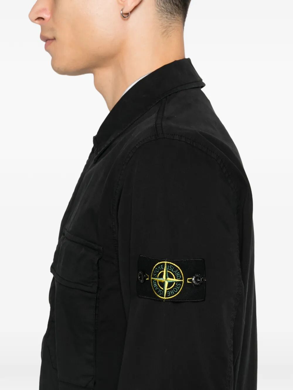 Stone Island CAMICIA - Nero | 14ca28fb56312ca9d54c3568a8417b33b1bb9ee4