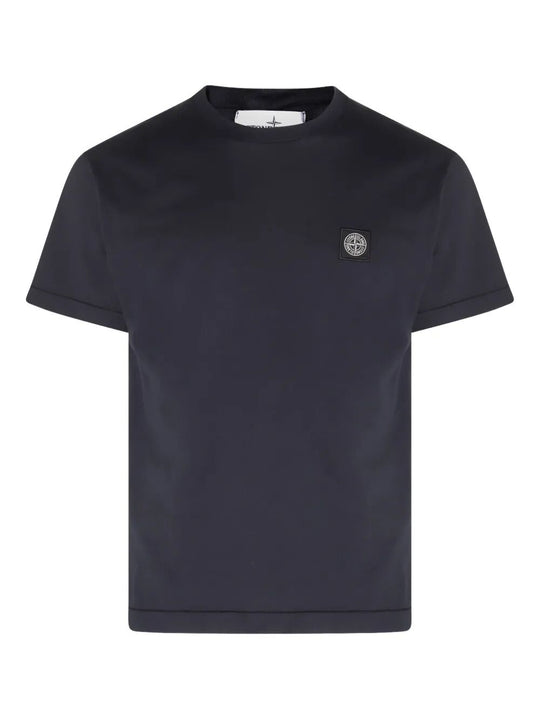 T-Shirt Slim Fit In Jersey Con Patch Compass
