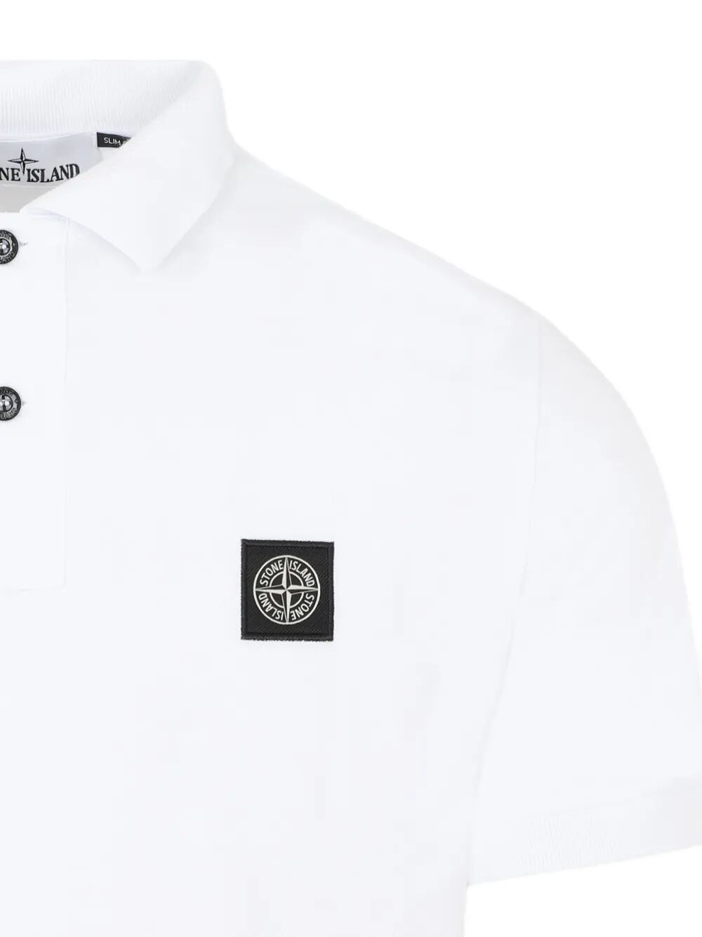 Stone Island Polo - Bianco | 10b8e0c39e7492c9770c0c1a682d3422f8f915c0