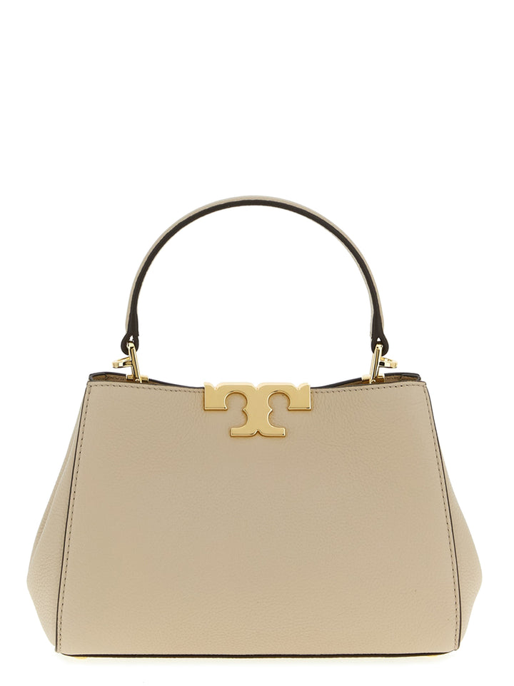 Tory Burch Eleanor Mini Satchel Borse a Mano - Beige | 528b6e91ddab13b880689a703ec0a69ba241087f