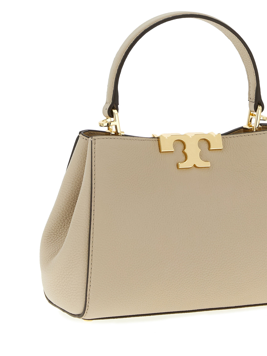 Tory Burch Eleanor Mini Satchel Borse a Mano - Beige | 303c035bc4ed0a481e665865f58a4edb0a12066a