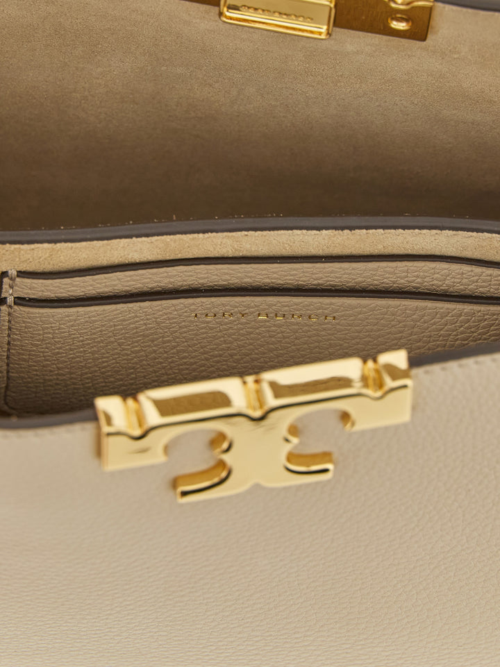 Tory Burch Eleanor Mini Satchel Borse a Mano - Beige | beb753d6b903094404a84eb0a816ead32651969b