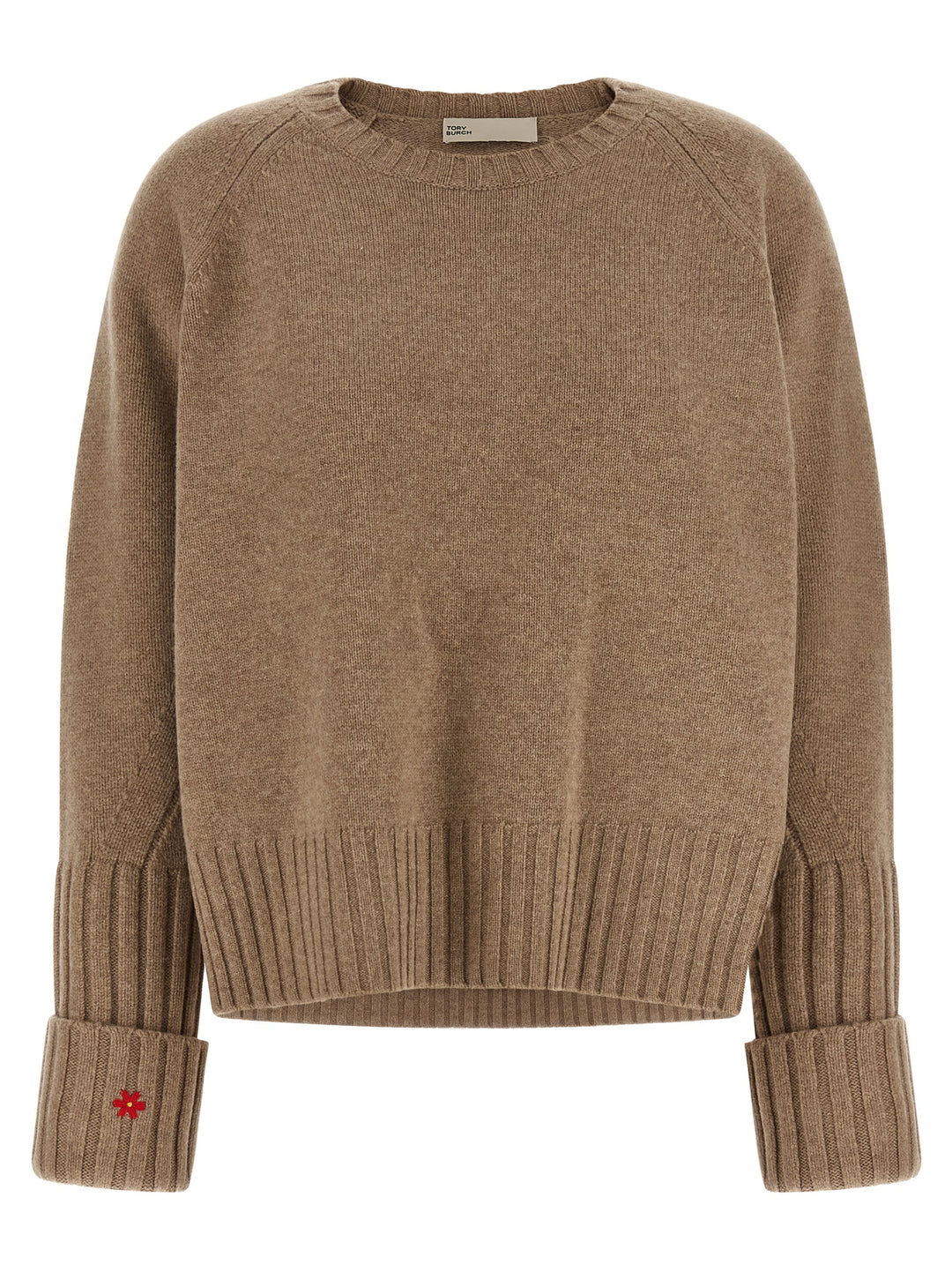 Tory Burch Wool Sweater Maglioni - Beige | c98f14f84a58760dd58ff78c74674e5fd3d688a1
