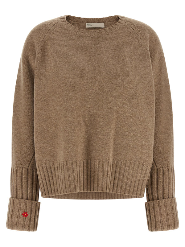 Wool Sweater Maglioni Beige