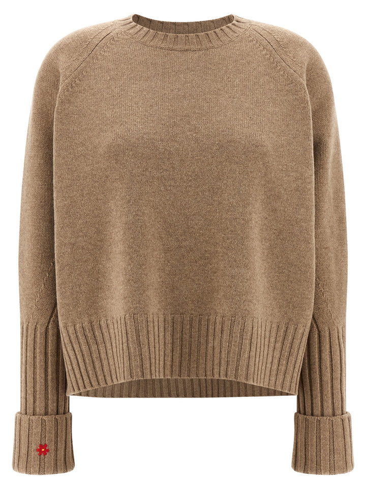 Tory Burch Wool Sweater Maglioni - Beige | 695ce41490c4218c27b4145226c37048b693297a