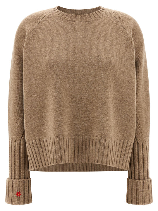 Wool Sweater Maglioni Beige