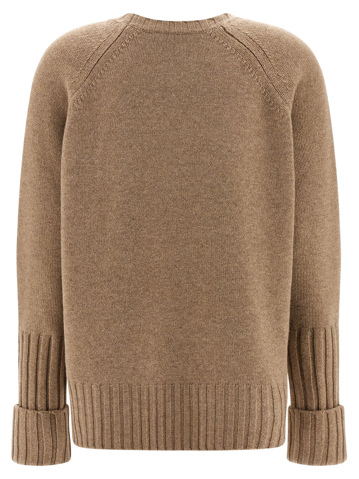 Tory Burch Wool Sweater Maglioni - Beige | c83e3a6507ee704ab9446745f9ffdef4c81a657d