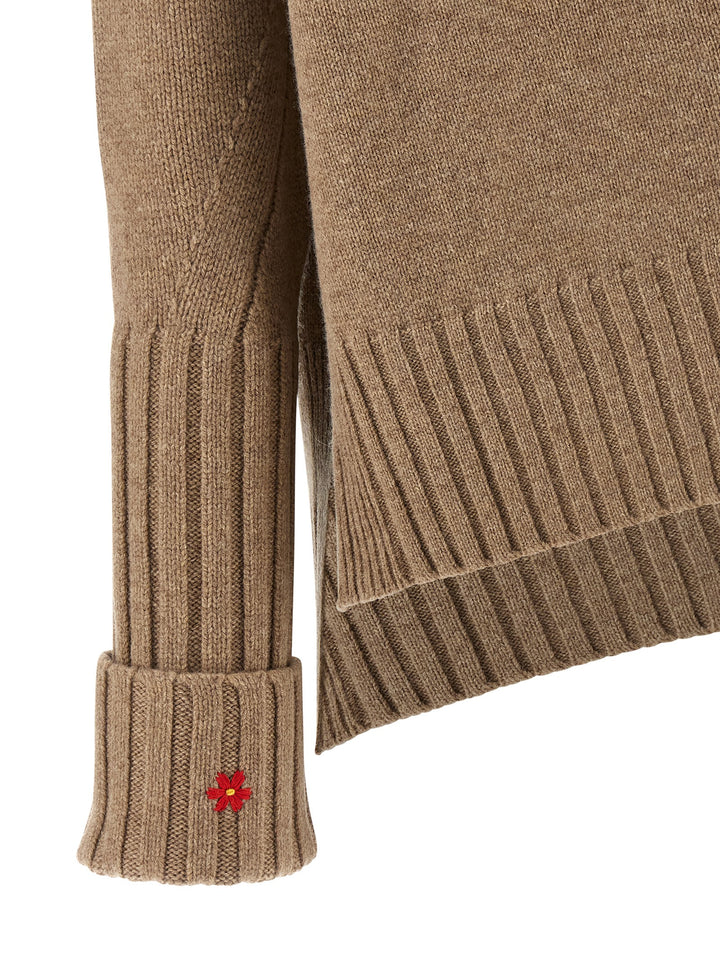 Tory Burch Wool Sweater Maglioni - Beige | 5a6ba7ee48264af57e266224ea9e2321829db6d1