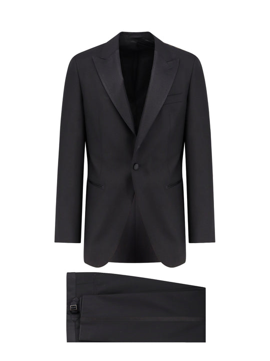 Harvers Virgin Wool And Silk Tuxedo