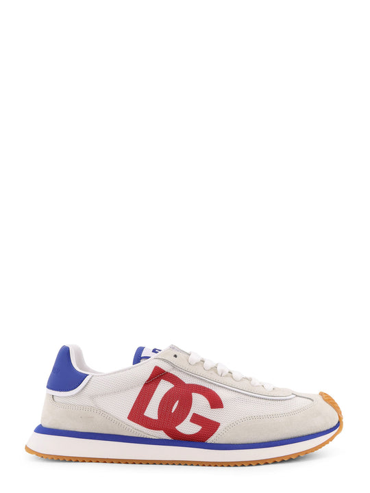 Leather Sneakers With Dg Logo