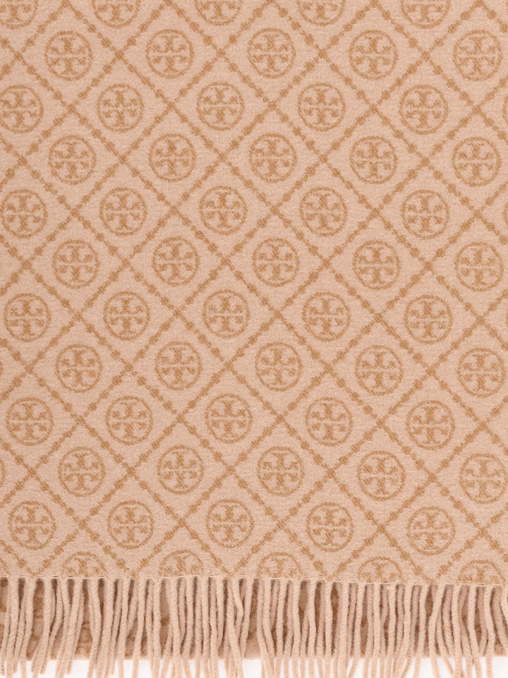 Tory Burch Scarfs - Marrone | cdd2aada7be7352a60739f138169e3de3d94ac0b
