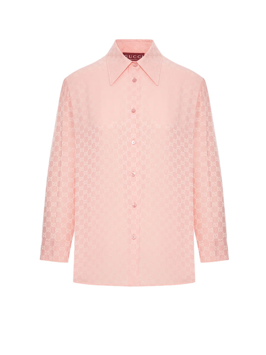 Gg Silk Shirt