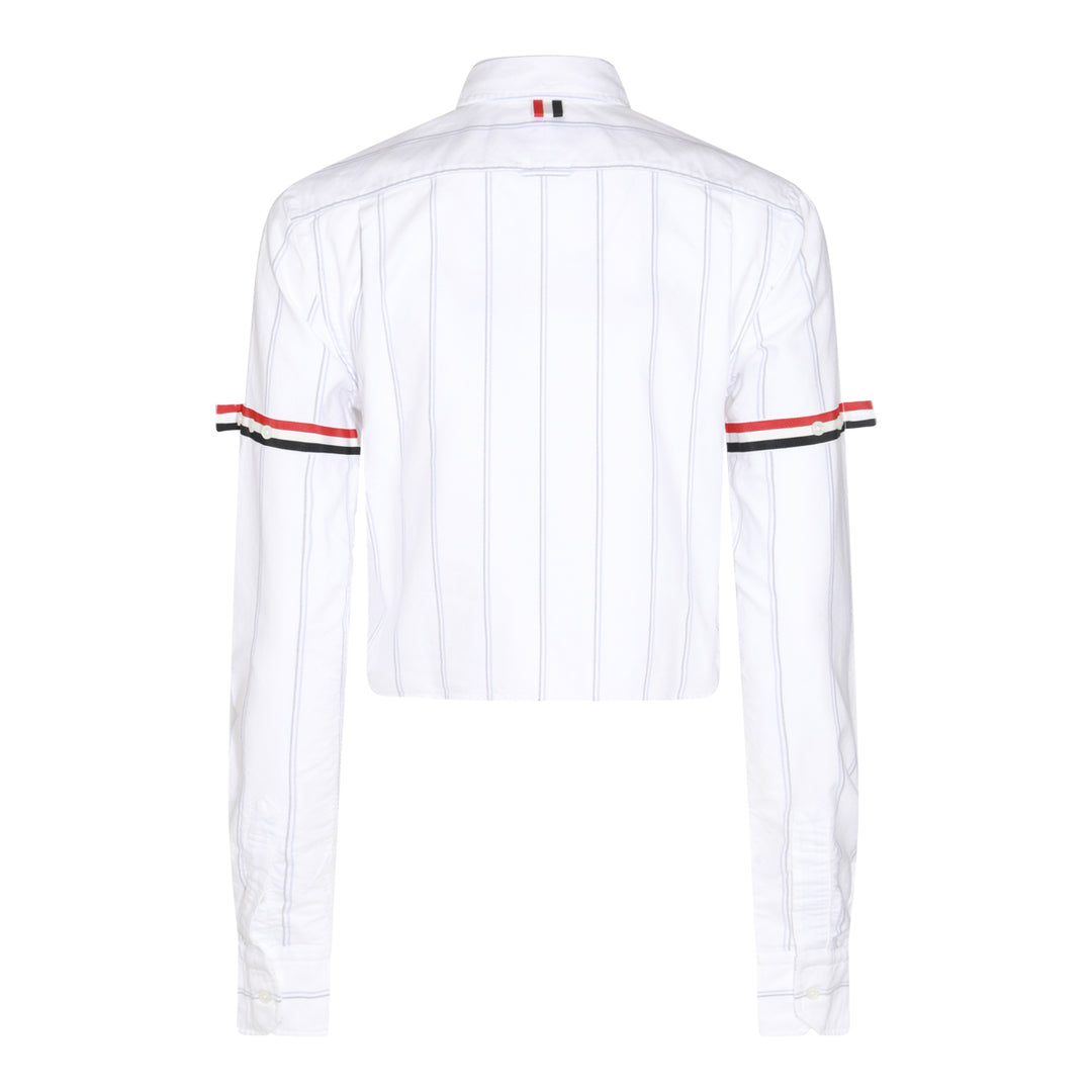 Thom Browne Shirts - WHITE | 6945e558cc2d6a0a5b109a3e70d8c885ac149bf6