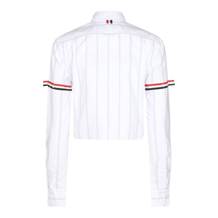 Thom Browne Shirts - WHITE | 6945e558cc2d6a0a5b109a3e70d8c885ac149bf6