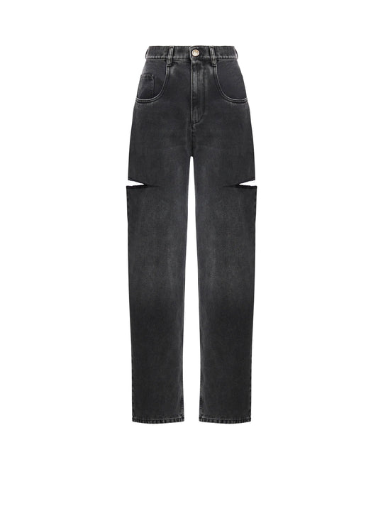 Black Denim Trousers