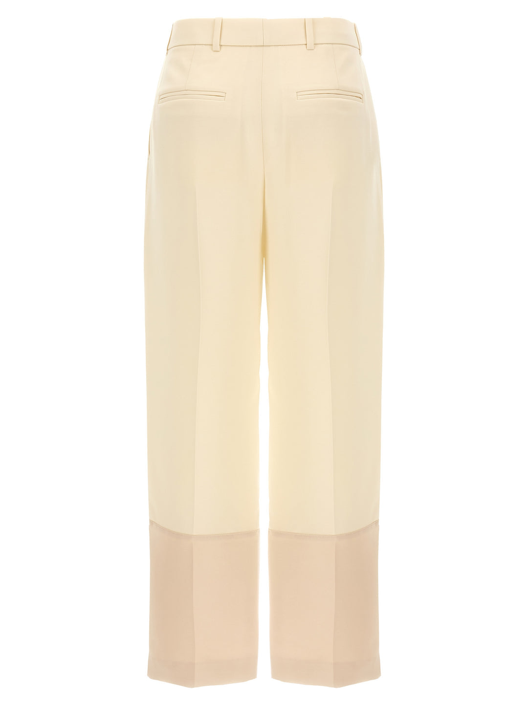 Tory Burch Cropped Pantaloni - Bianco | 5c68bd868916d227cff9fd2fad8411ec9678a004