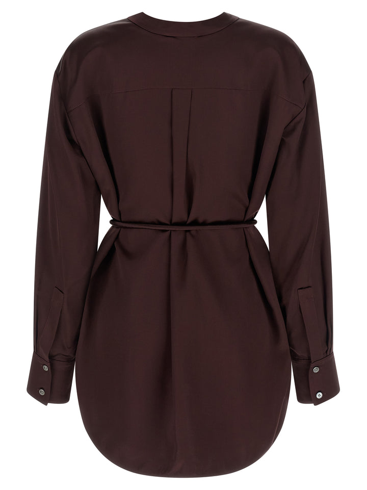 Tory Burch Satin Blouse Camicie - Bordeaux | 2b992cc9c85875215f81b74237fa556998df31ec