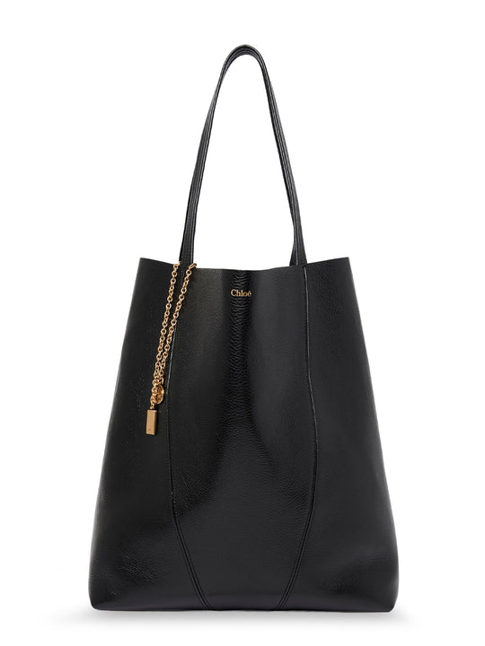 Chloé Spin Leather Shoulder Bag