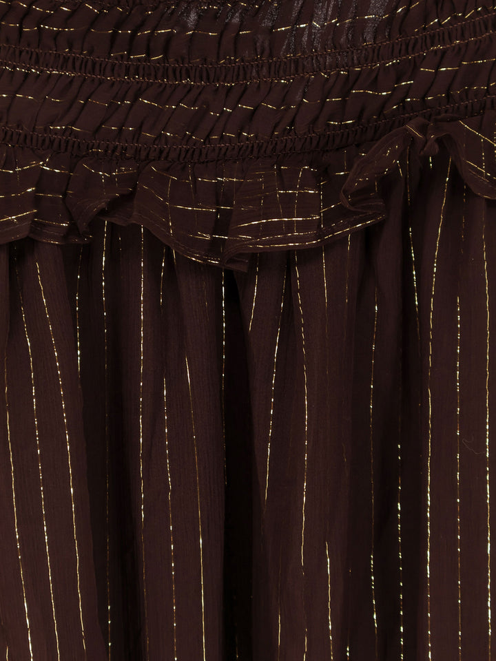 Self Portrait Dresses - Marrone | e0efdaec31494a196d2318523ebfa081828aa726