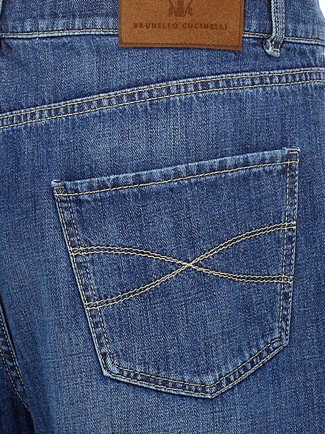 Brunello Cucinelli Jeans - DENIM SCURO | d6e1a46a4a8354d122b25a87514b3c75c14ee8d1