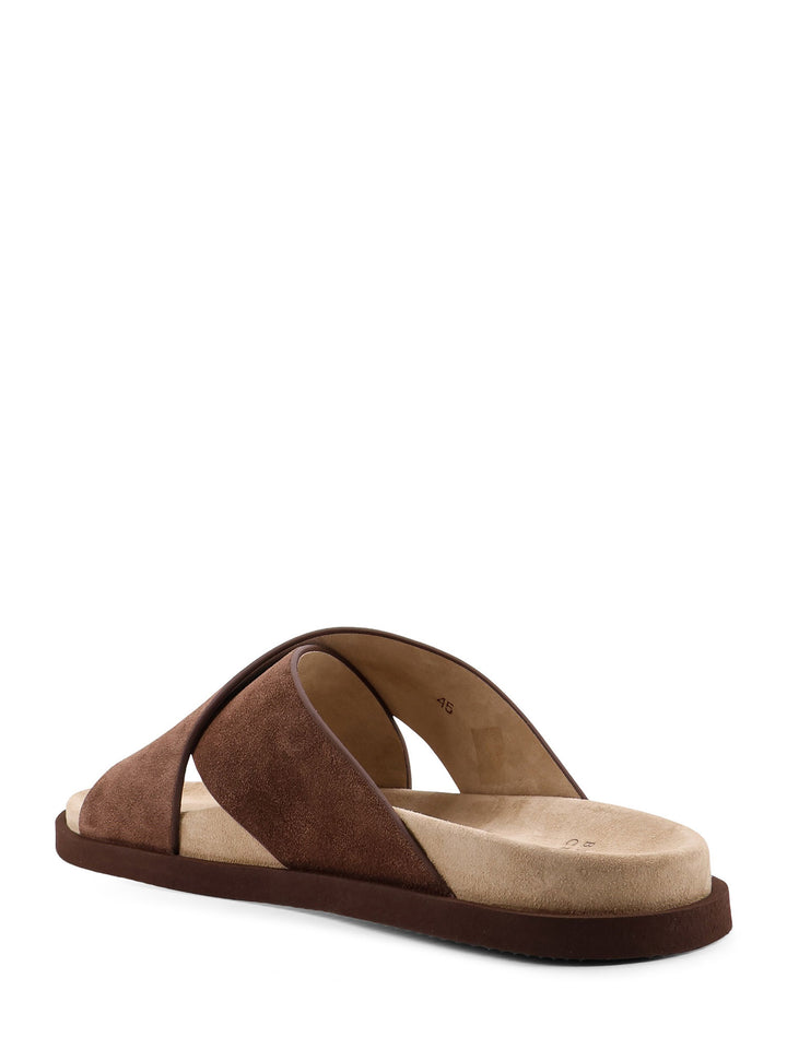 Brunello Cucinelli Sandals - FANGO CAMEL | 7b1378446ab8df634562dc1d7f0aaa63a25d80bb