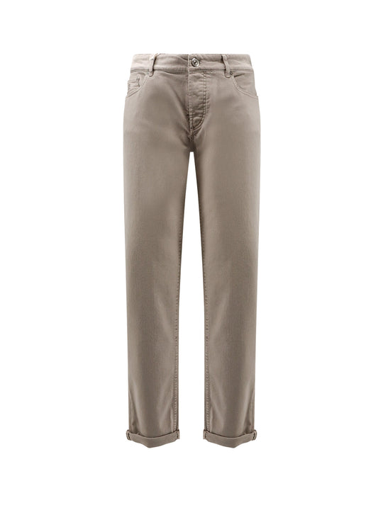 Traditional Fit Cotton Trousers