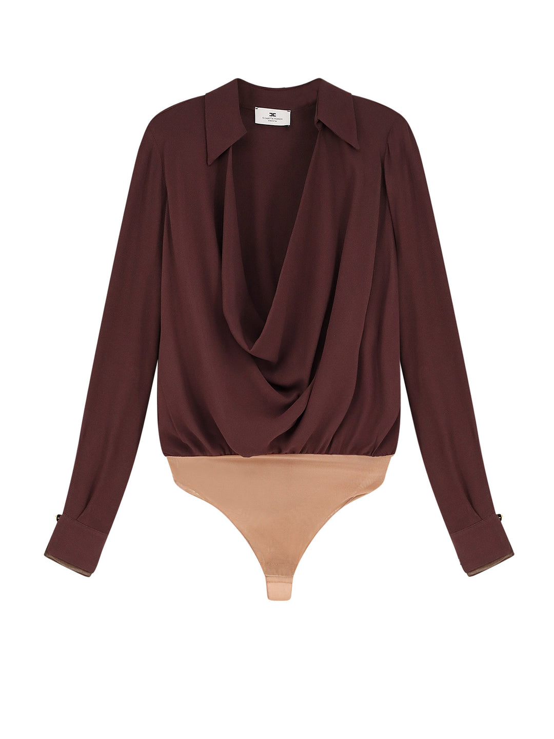 Elisabetta Franchi Shirts - Marrone | d4a8dd06a0c2496306892fa8a01055bc980888e1