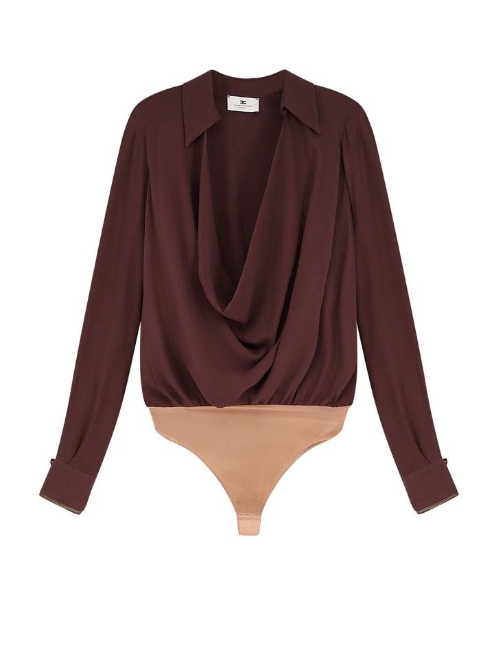 Elisabetta Franchi Shirts - Marrone | d4a8dd06a0c2496306892fa8a01055bc980888e1
