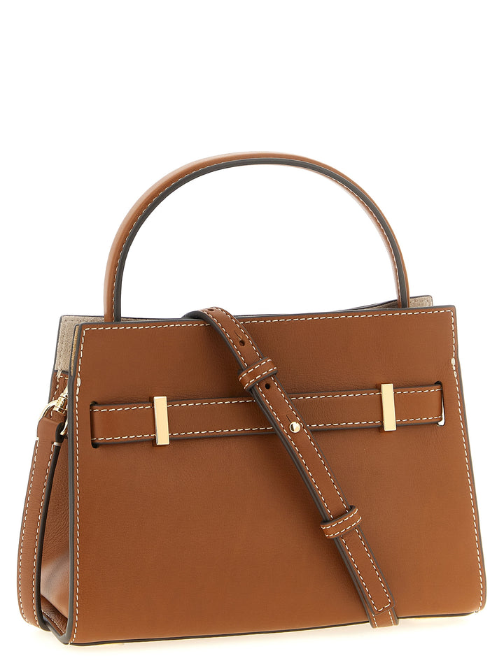 Tory Burch Lee Radziwill Petite Borse a Tracolla - Marrone | e0379a850d42317e2d632968feb9339f161d0162