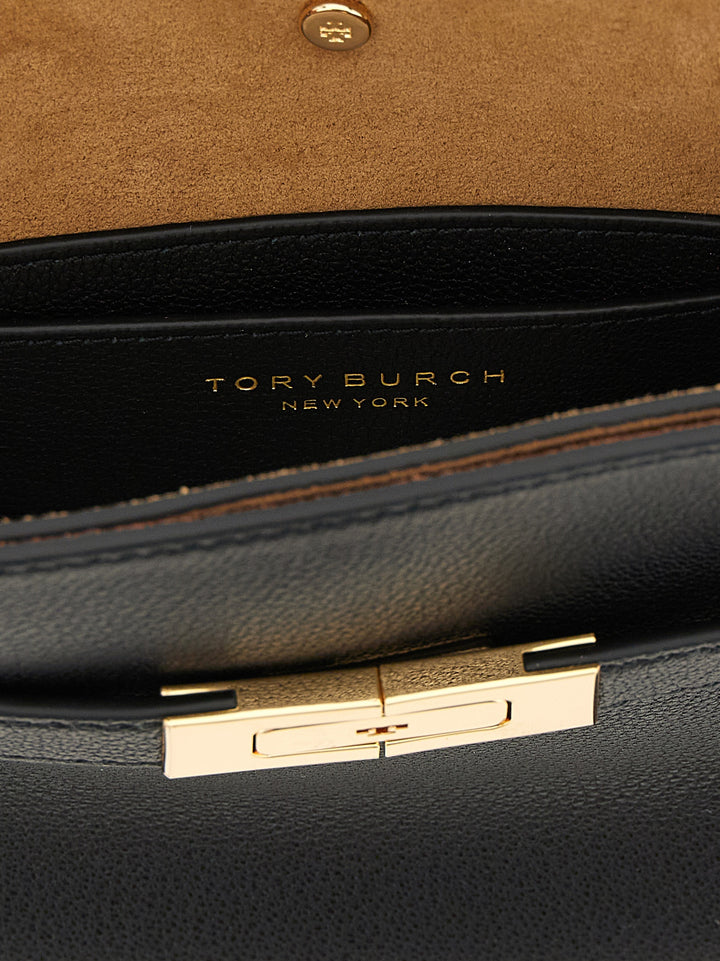 Tory Burch Lee Radziwill Petite Borse a Tracolla - Nero | 7dc7be43de830effa8e29cf0da1938ca3c1ebe1c