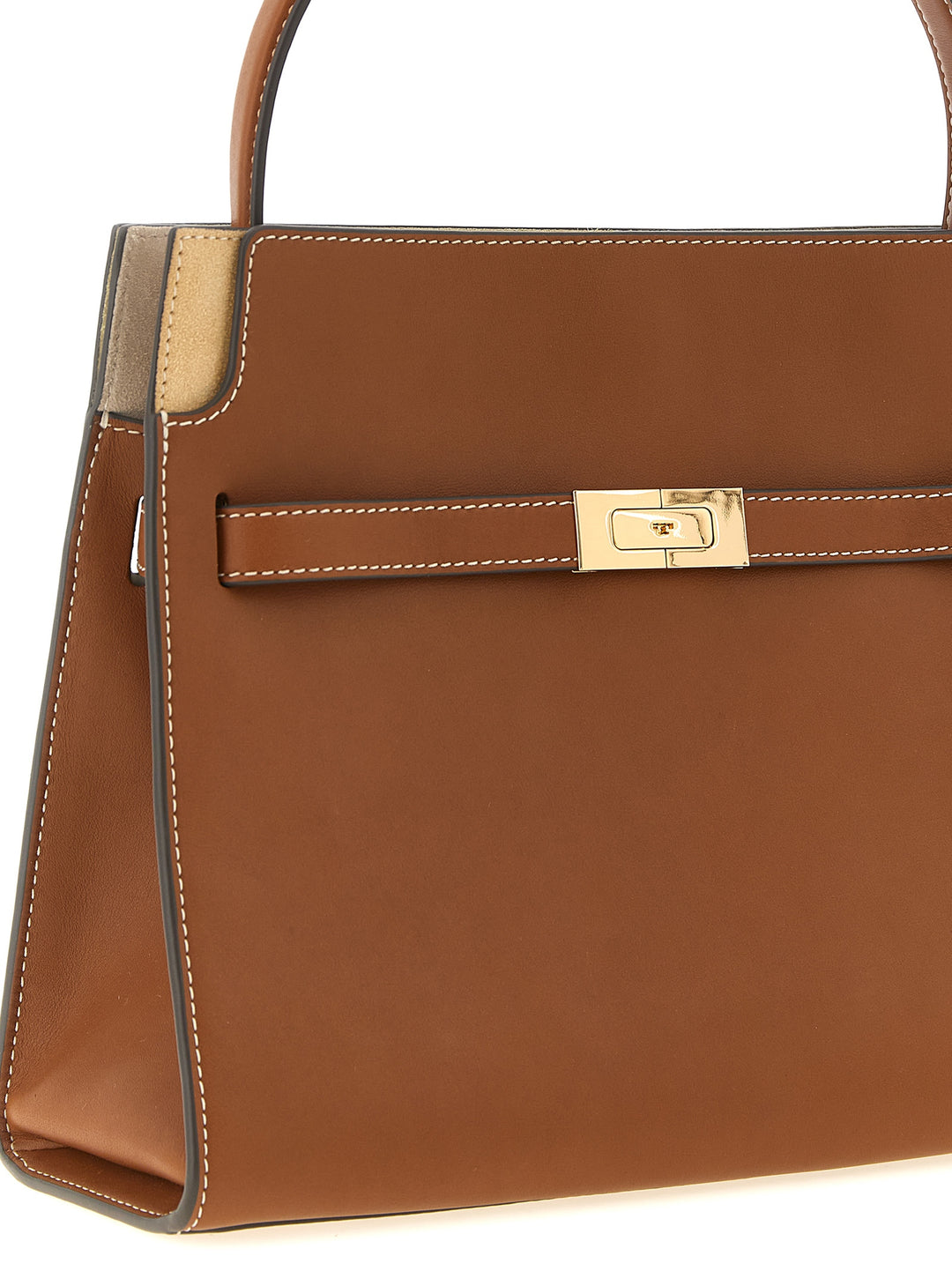 Tory Burch Lee Radziwill Small Borse a Tracolla - Marrone | 6cb19d920f1006babe2222be0fecde7118e349dd