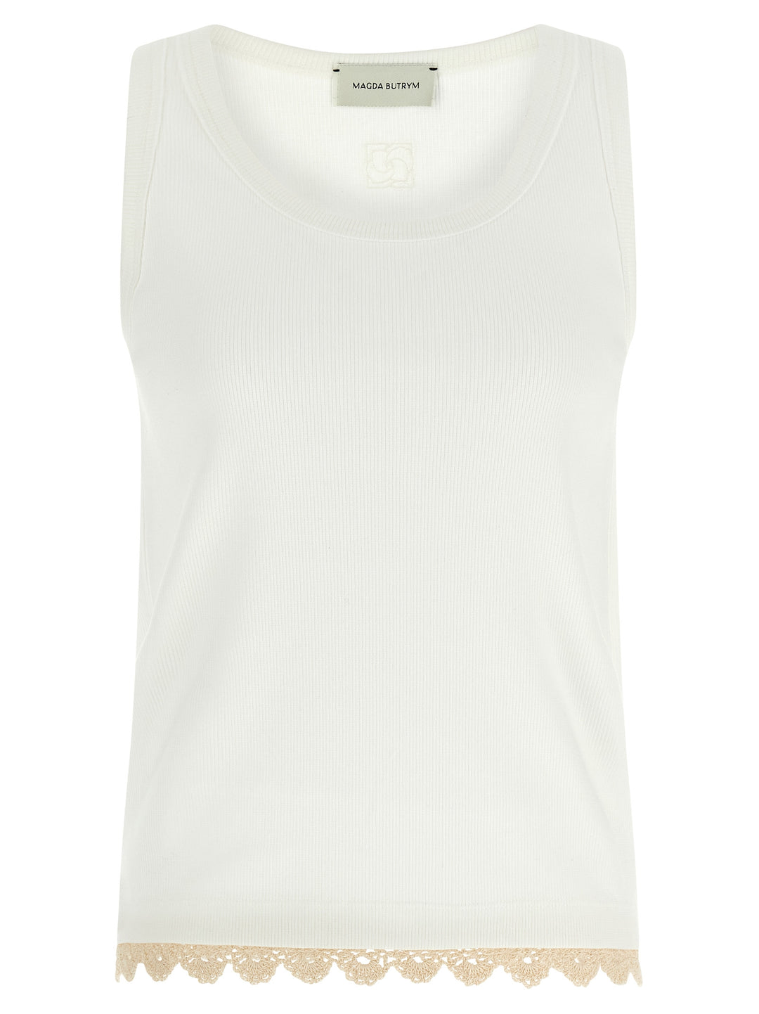 Magda Butrym Pf 25 Top 01 Top - Bianco | 65b1f7524427e4b4f752da949e321c6bc8098b90