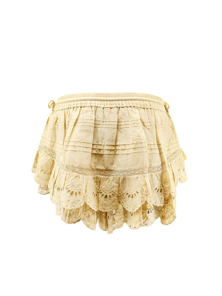 Marant Etoile Shorts - Light Ochre | 29c2399c783cde66fbd3bd52a5d04575a96d35d3