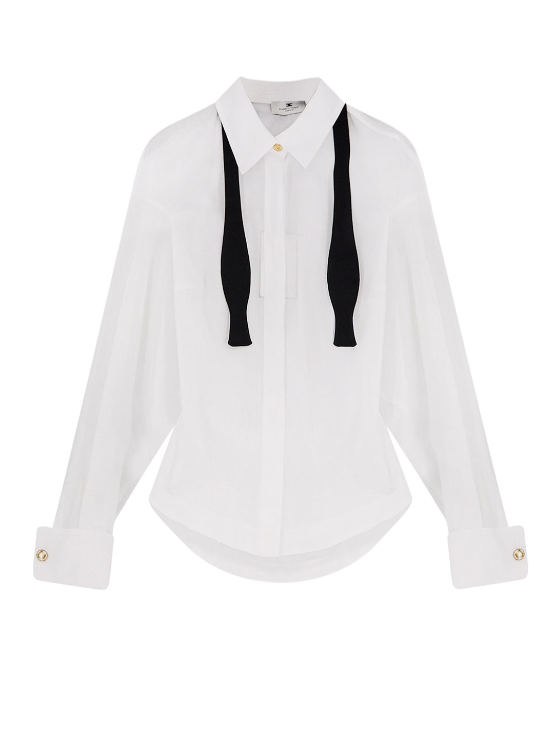 Elisabetta Franchi Shirts - Blacks and greys | 1f5778f58796b3364c3448077970325b84b9b103