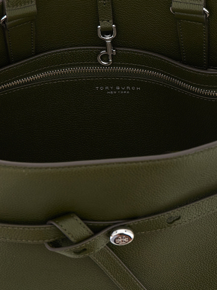Tory Burch Romy Borse a Mano - Verde | ae12a4ff929abaaa9c86b4a55c57ee09a77fca26