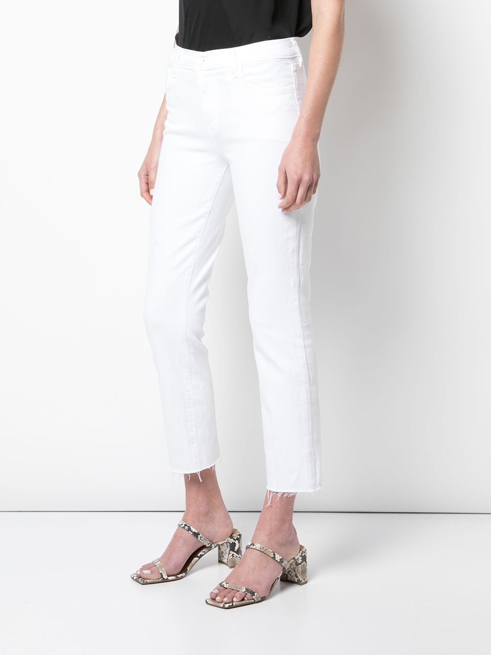 L`Agence Cropped - Bianco | 0a5989f5a9c29fa9c60cfe6461441dbfe9d4ae10
