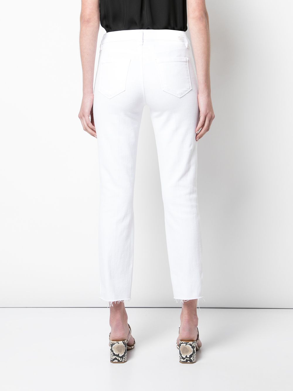 L`Agence Cropped - Bianco | 8f71ac2df334b30225fd05e0275e969418a9208f
