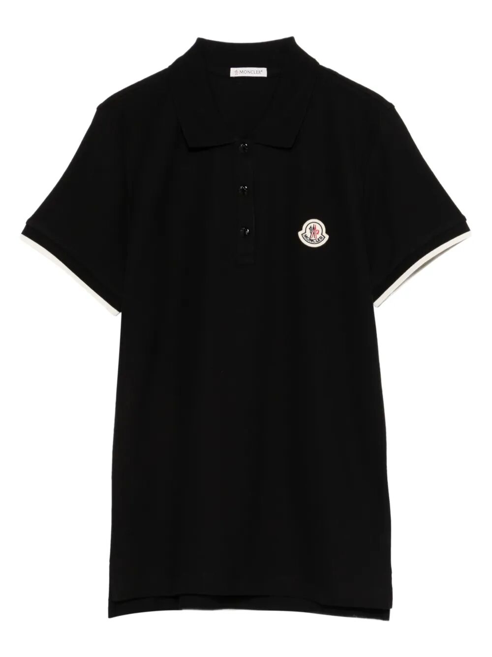 Moncler Polo - Nero | a8abfcd80c3de0d7d6c307e86f6d0a175bfd1e72