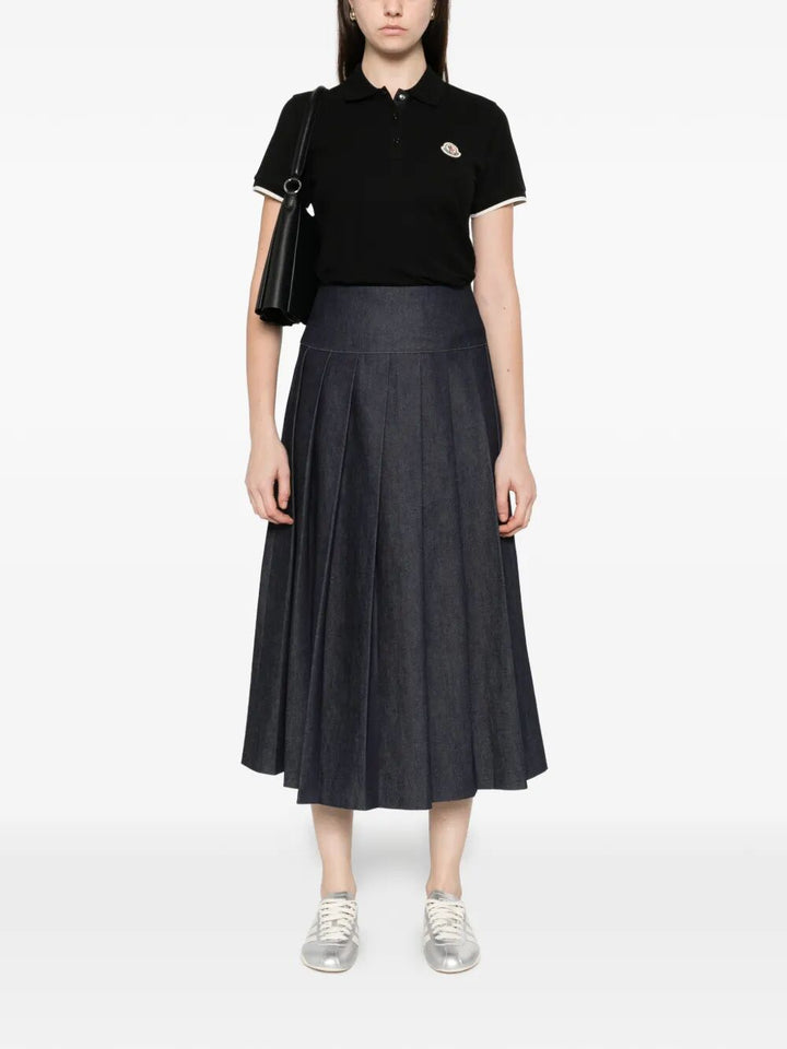 Moncler Polo - Nero | 9a1c5e7a887674ca40f27da4d93e6a88b8f6a871