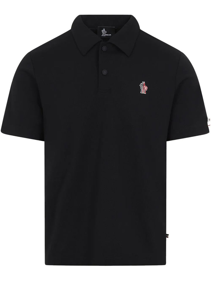 Moncler Polo - Nero | a1f06b937a0c0a527a5b9f08738d372940f6fbff