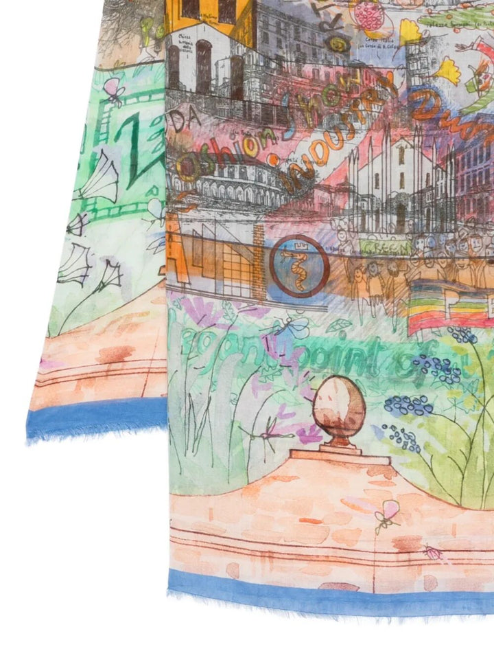 Faliero Sarti SCIARPA - Multicolour | 070a96d7d8eeec70cbbe764741a000d0f7f1d42f