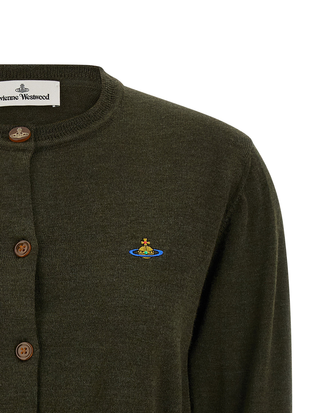 Vivienne Westwood Bea Cropped Maglioni - Marrone | e0e328b3c0f29539b30d6a5068583585000affe5