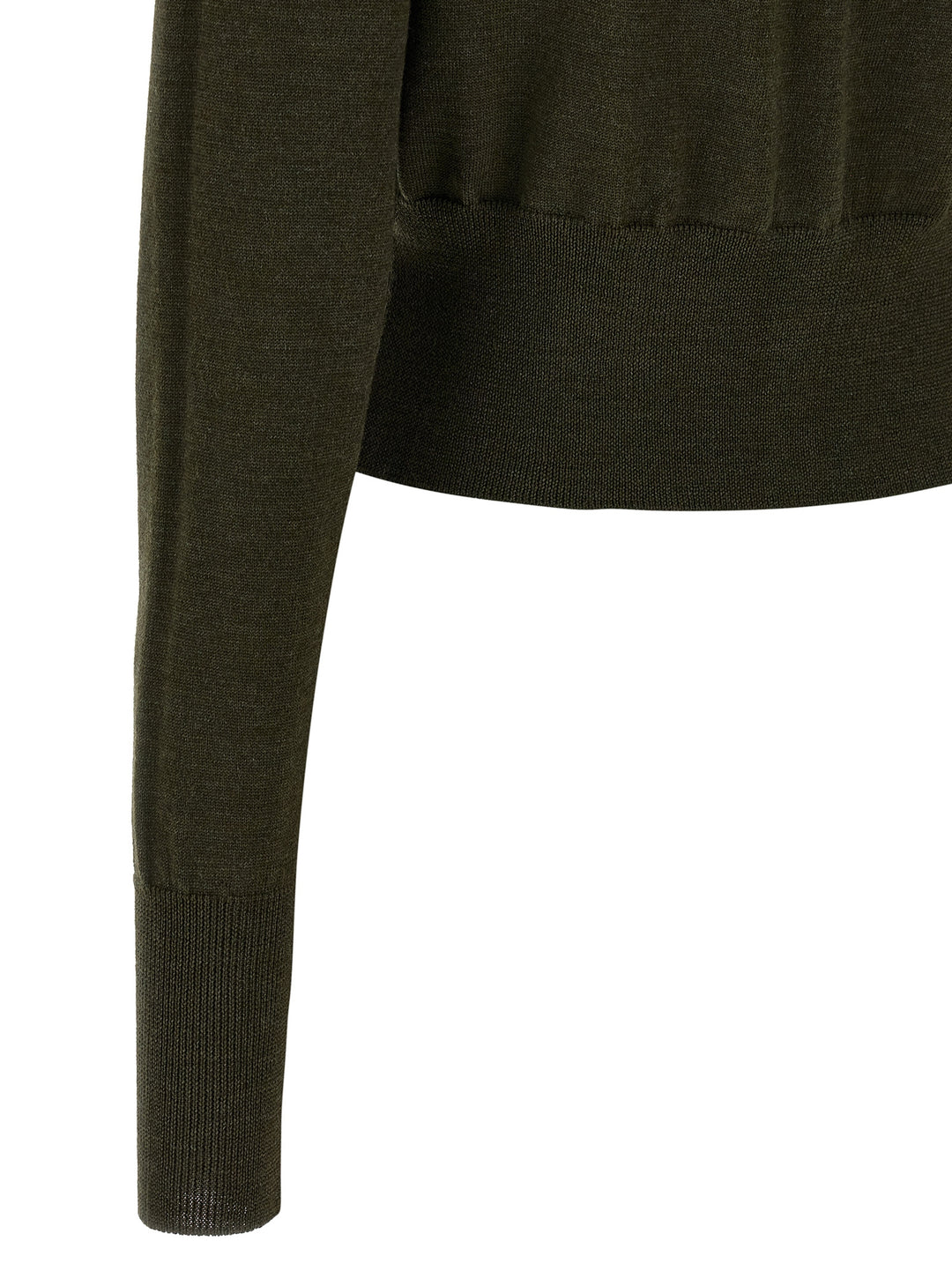 Vivienne Westwood Bea Cropped Maglioni - Marrone | 1c89415f03ed0270d66d107fa1417d9dcd87ade6