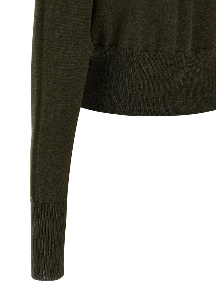 Vivienne Westwood Bea Cropped Maglioni - Marrone | 1c89415f03ed0270d66d107fa1417d9dcd87ade6