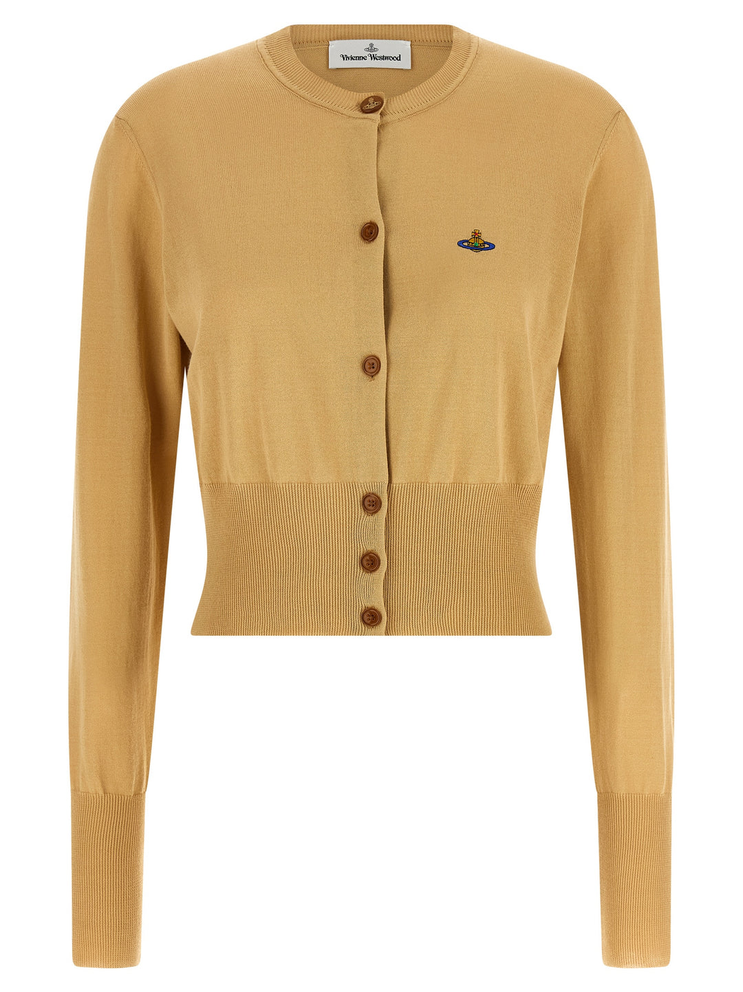 Vivienne Westwood Bea Cropped Maglioni - Beige | de74133d63151881e522cd7280114872f952874d