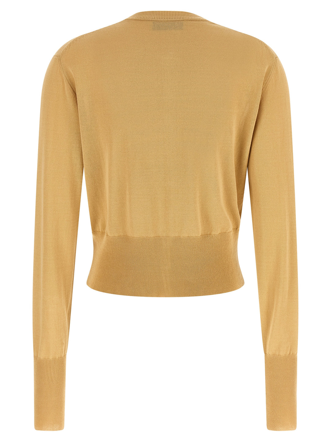 Vivienne Westwood Bea Cropped Maglioni - Beige | 43b5ad9ae99c68f81c4efc7e677fdc0cd2cddeff