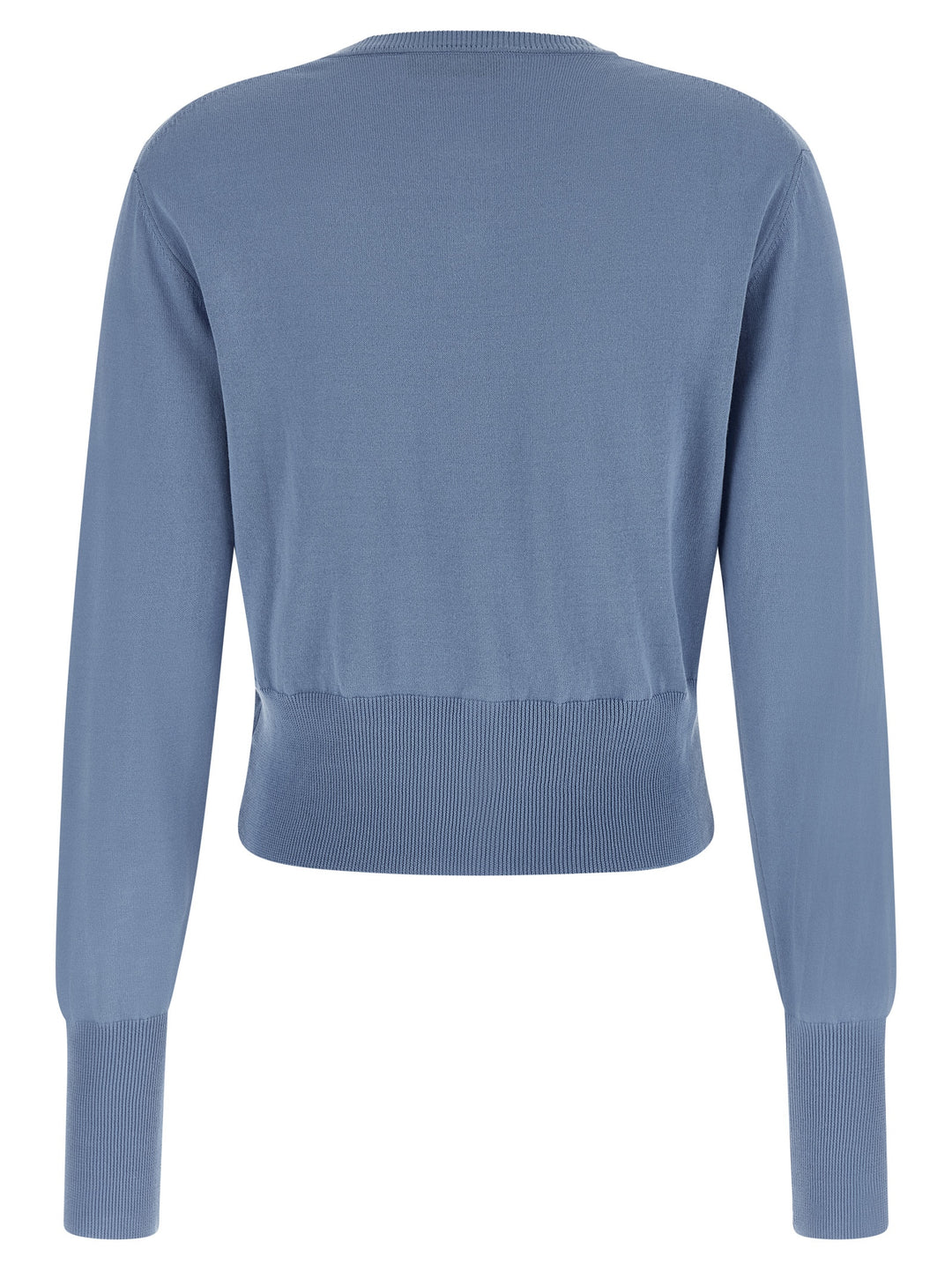 Vivienne Westwood Bea Cropped Maglioni - Celeste | 9b1d86408d35ba03731517e9f39db3211d213ca7