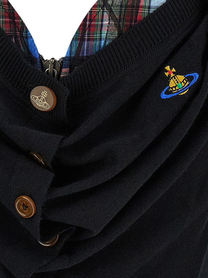 Vivienne Westwood Bea Corset Maglioni - Nero | dd36c1a419dd44d38bd520572085fe0b5a1296db